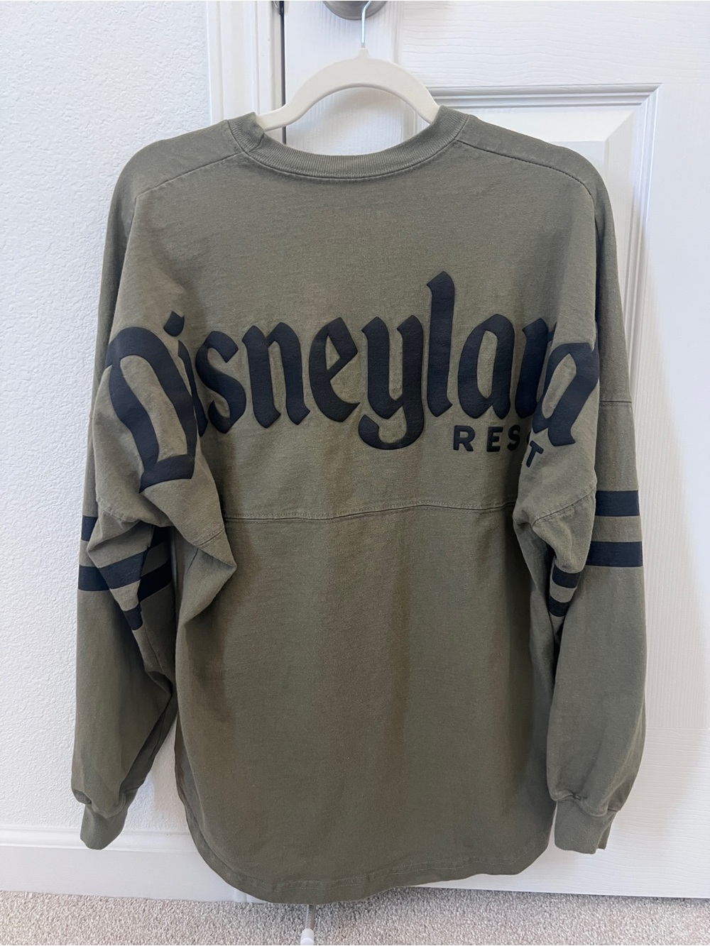Disneyland Resort Olive Green Long Sleeve Tee